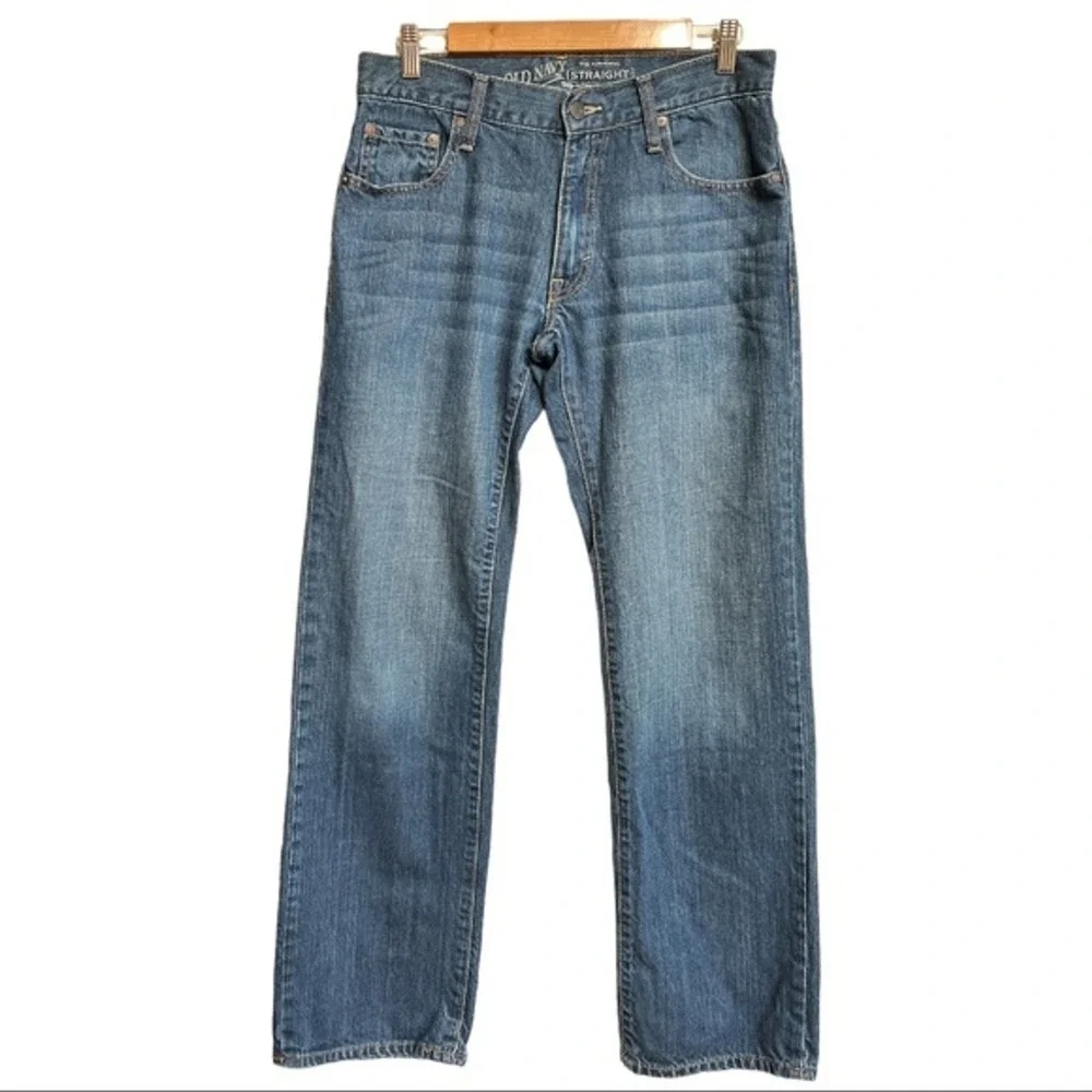 Old Navy The Authentic‎ Men's Straight Denim Jeans Size 30x32